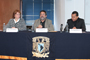 Leticia Chávez, José Franco y  Ángel Mayren, durante la conferencia de prensa en la que se anunciaron las actividades por los 20
años de Universum.