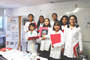 Integrantes del grupo “Niñas con ciencia”, una iniciativa de la Academia Mexicana de Ciencias (AMC), que cuenta con el apoyo de la UNAM y la UAT, participaron en la primera jornada del programa 