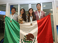 Alejandro Valderrama, de Michoacán; Alexa García. de Sonora; Neyci Gutiérrez, de Ciudad de México; y Alejandro Munguía Aldapa, de Sonora, representaron a México en la 50 edición de la Olimpiada Internacional de Química. Este certamen a nivel nacional lo coordina y organiza la Academia Mexicana de Ciencias.