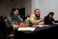 Asistentes al Taller de variabilidad, cambio climático-océanos, actividad que programó para el primer día 15 presentaciones, a cargo de especialistas, distribuidas en tres sesiones.