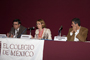 El interés en la ciencia política dejó de ser un asunto de élites, dijo la doctora Soledad Loaeza investigadora del Colmex e integrante de la Academia Mexicana de Ciencias; la acompañan los doctores Ariel Rodríguez y Fausto Hernández.